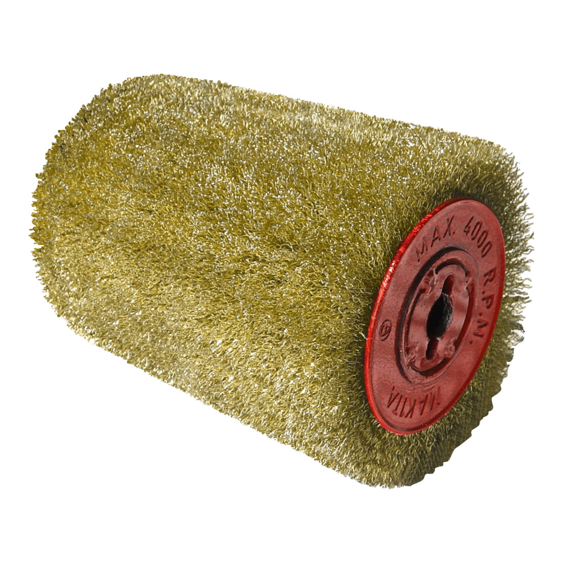 Makita Brosse métallique en acier plaqué laiton (P-65648)