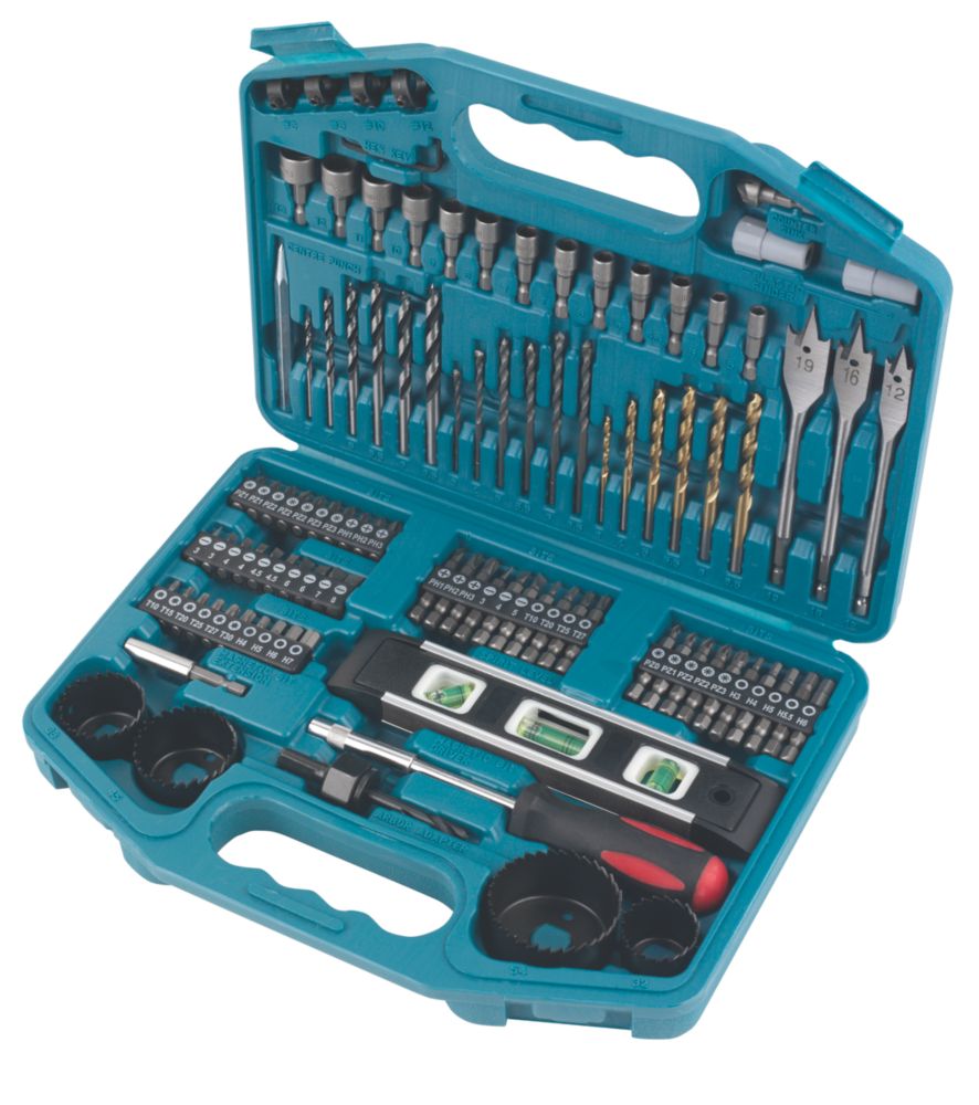 Makita Coffret de 101 accessoires à queue droite