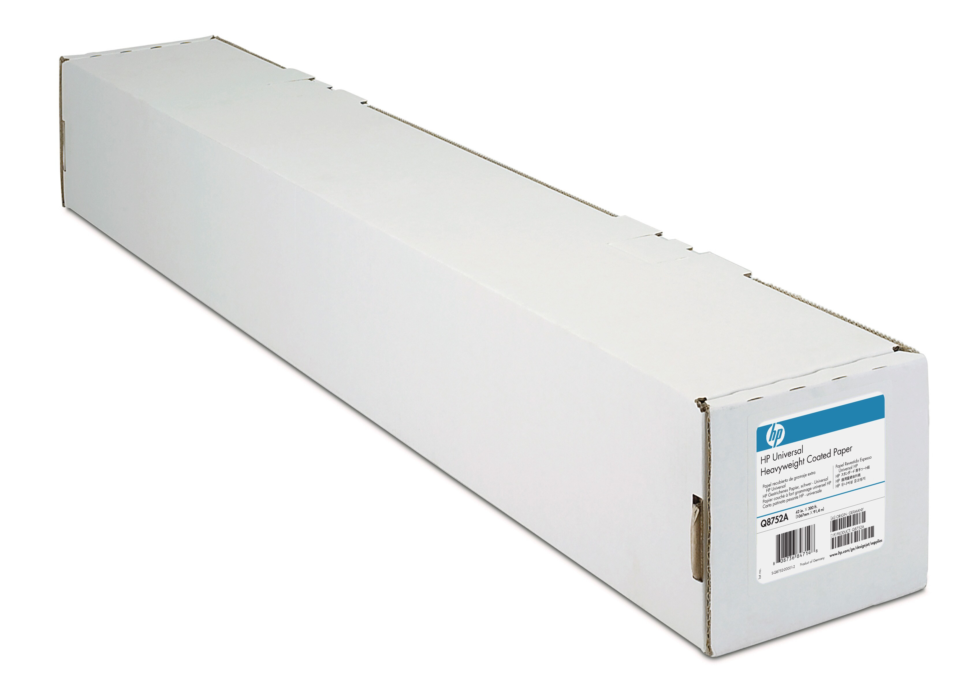 HP HP Holzfaser matt beschichtet 4,5 mil Rolle(106,7cmx45,7m)