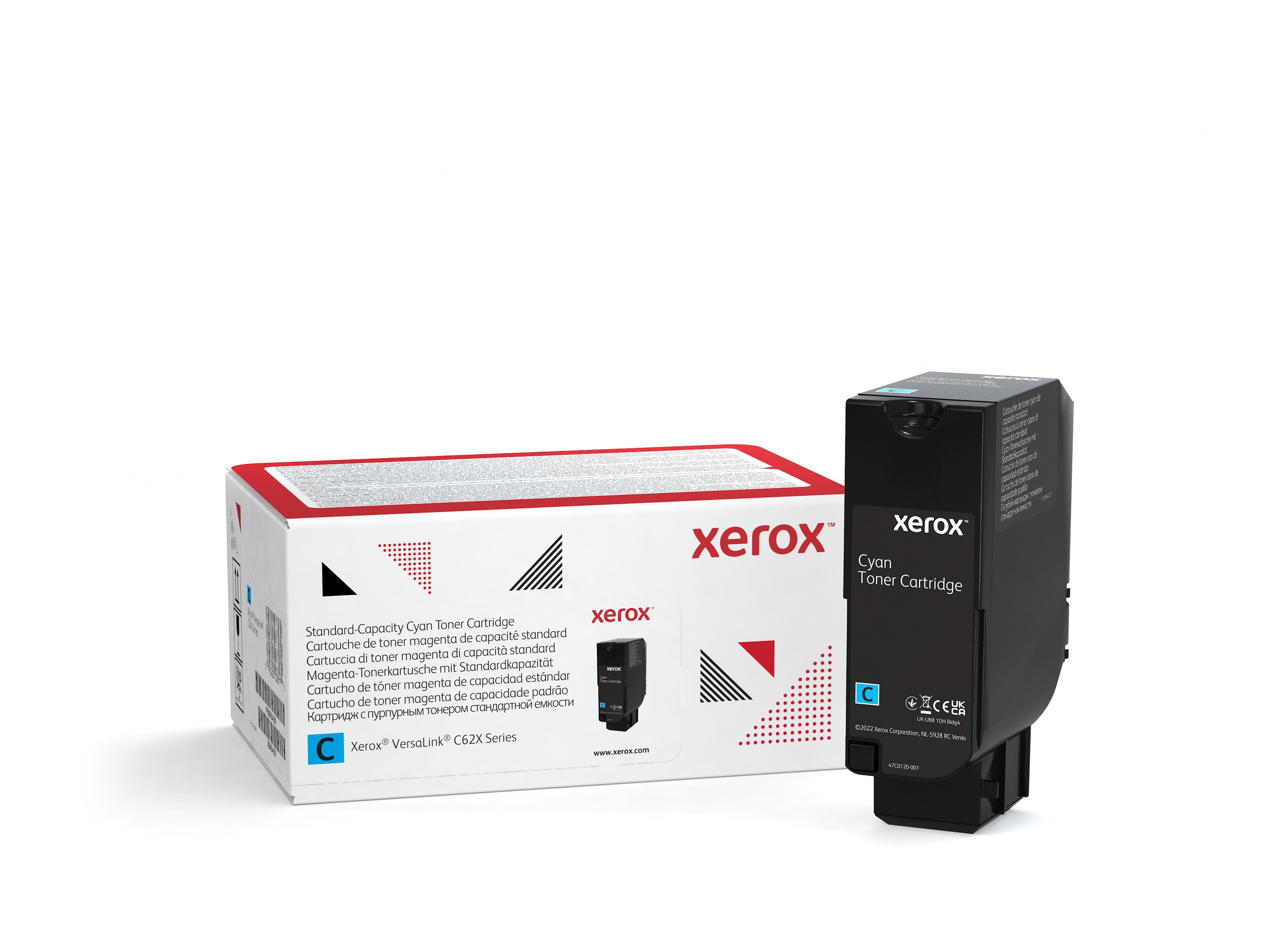 XEROX VersaLink C625 Cyan Standard Capacity Toner Cartridge 6.000 Pages