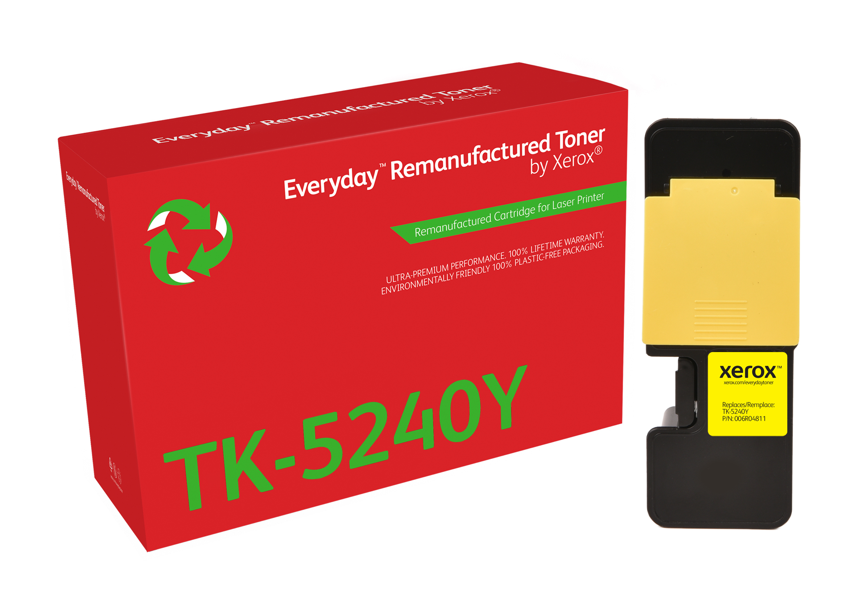 XEROX Toner Everyday Kyo TK-5240Y Yellow Remanufactured