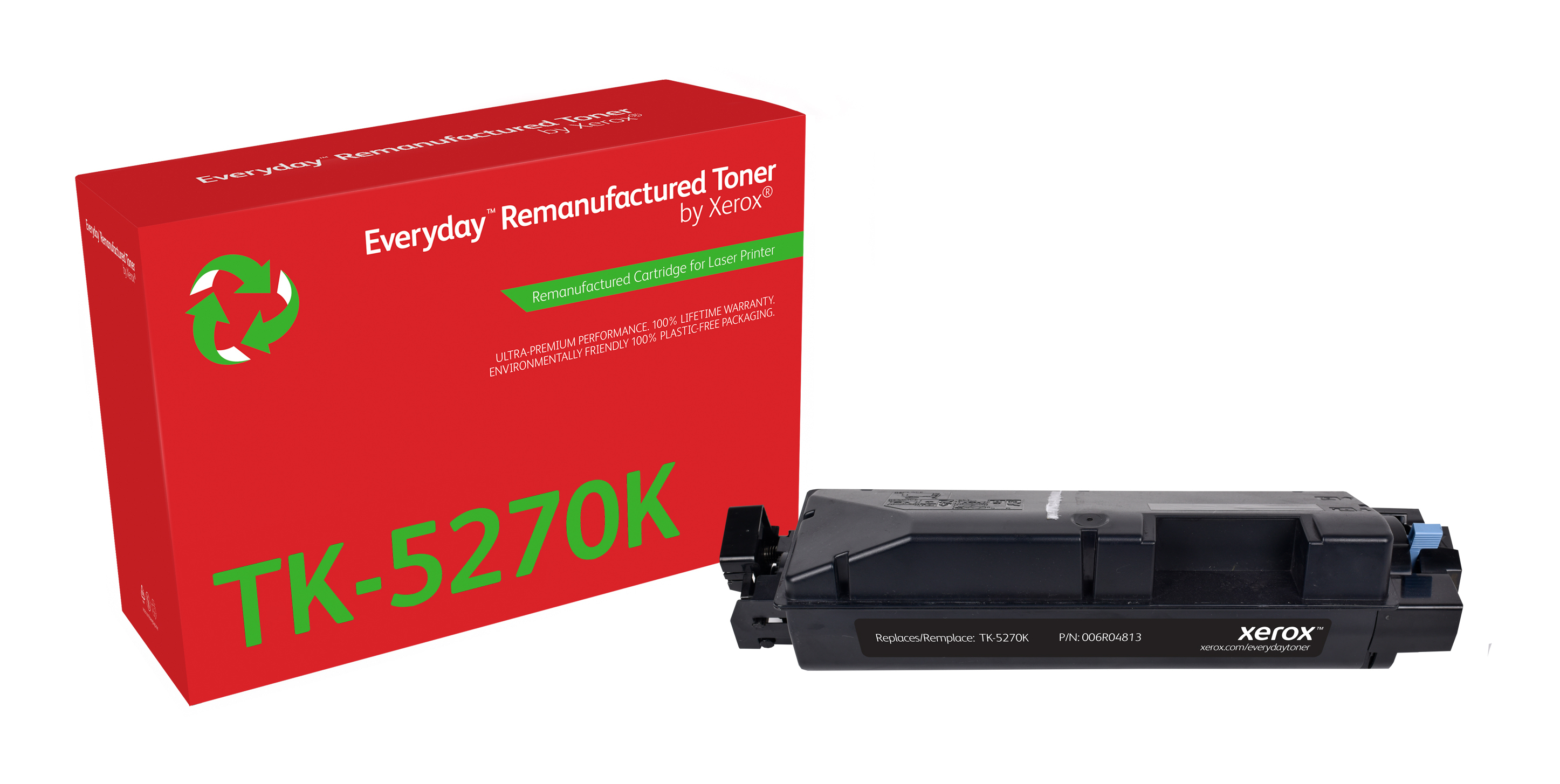 XEROX Toner Everyday Kyo TK-5270K Black Remanufactured