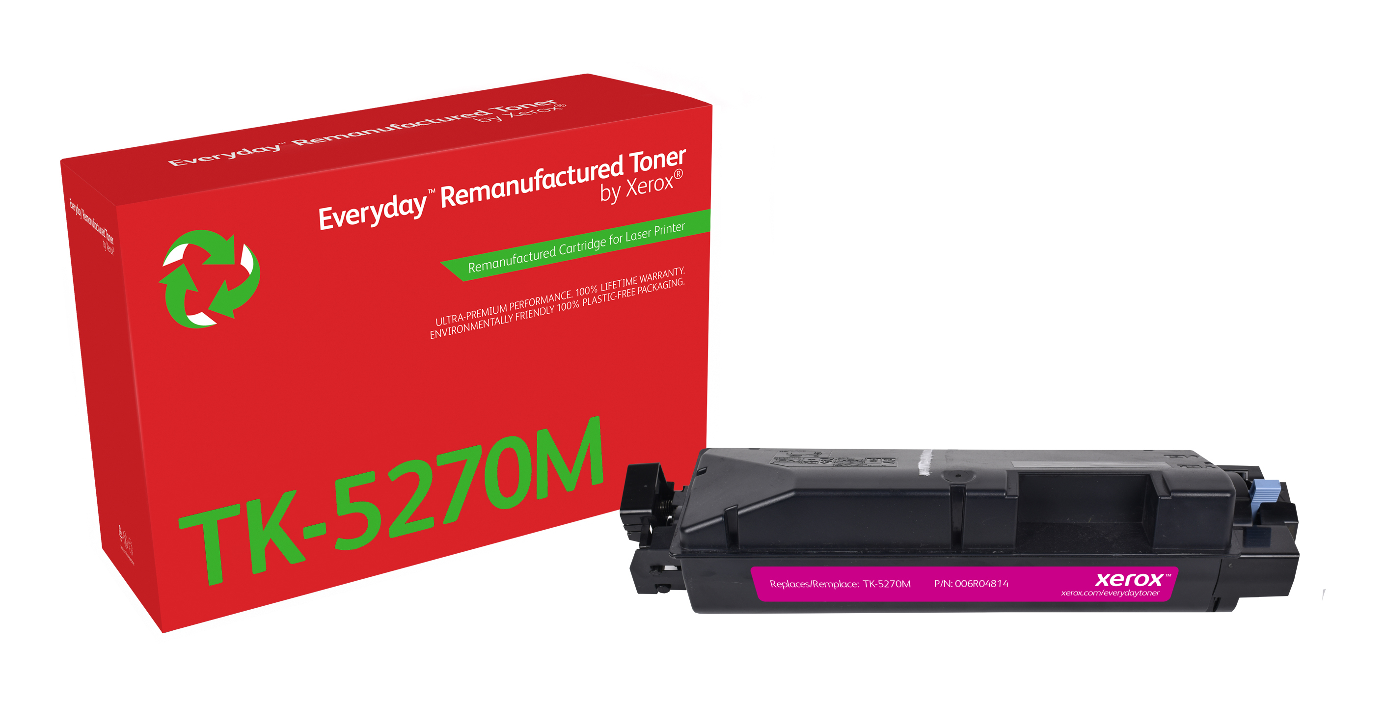 XEROX Toner Everyday Kyo TK-5270M Magenta Remanufactured