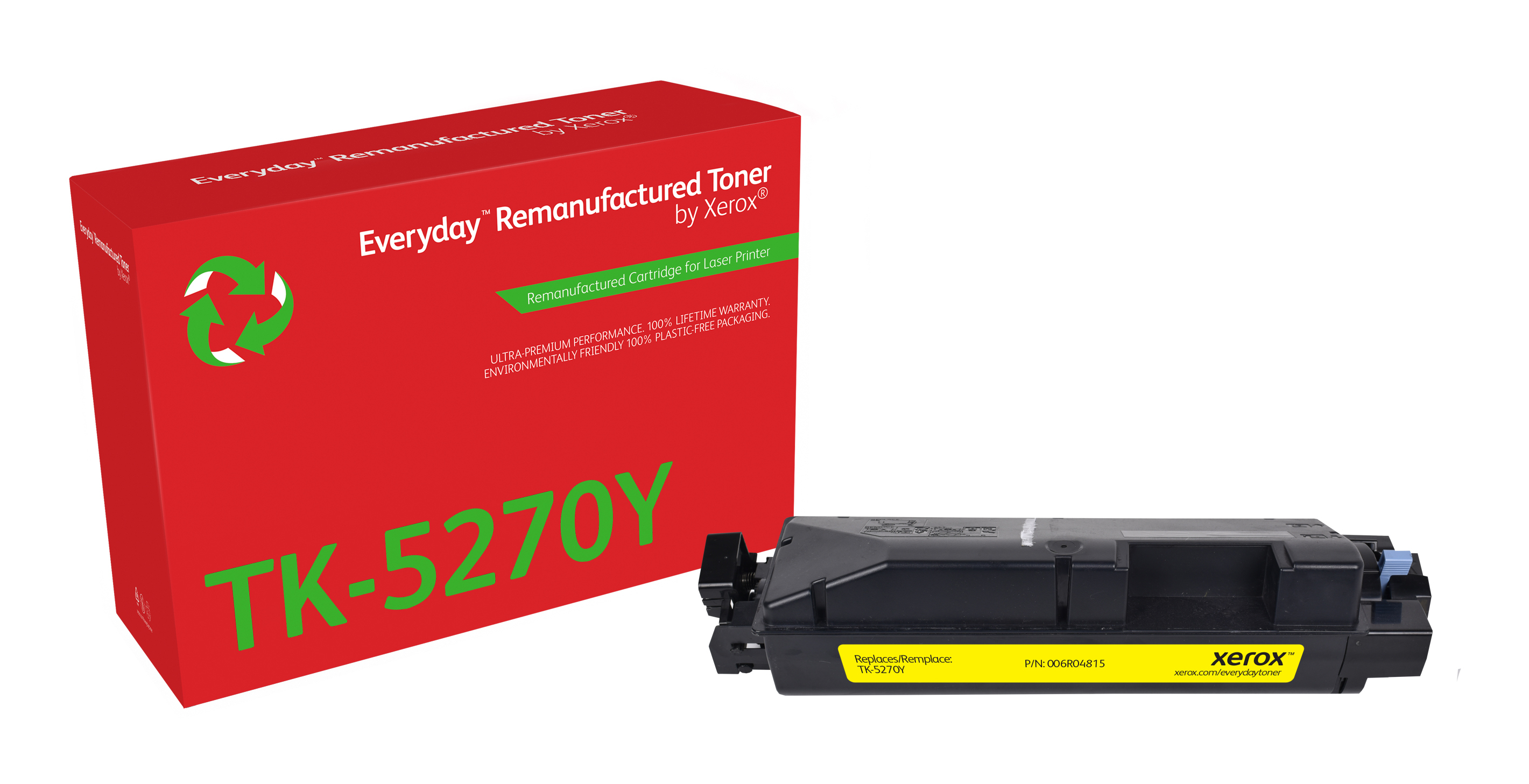 XEROX Toner Everyday Kyo TK-5270Y Yellow Remanufactured