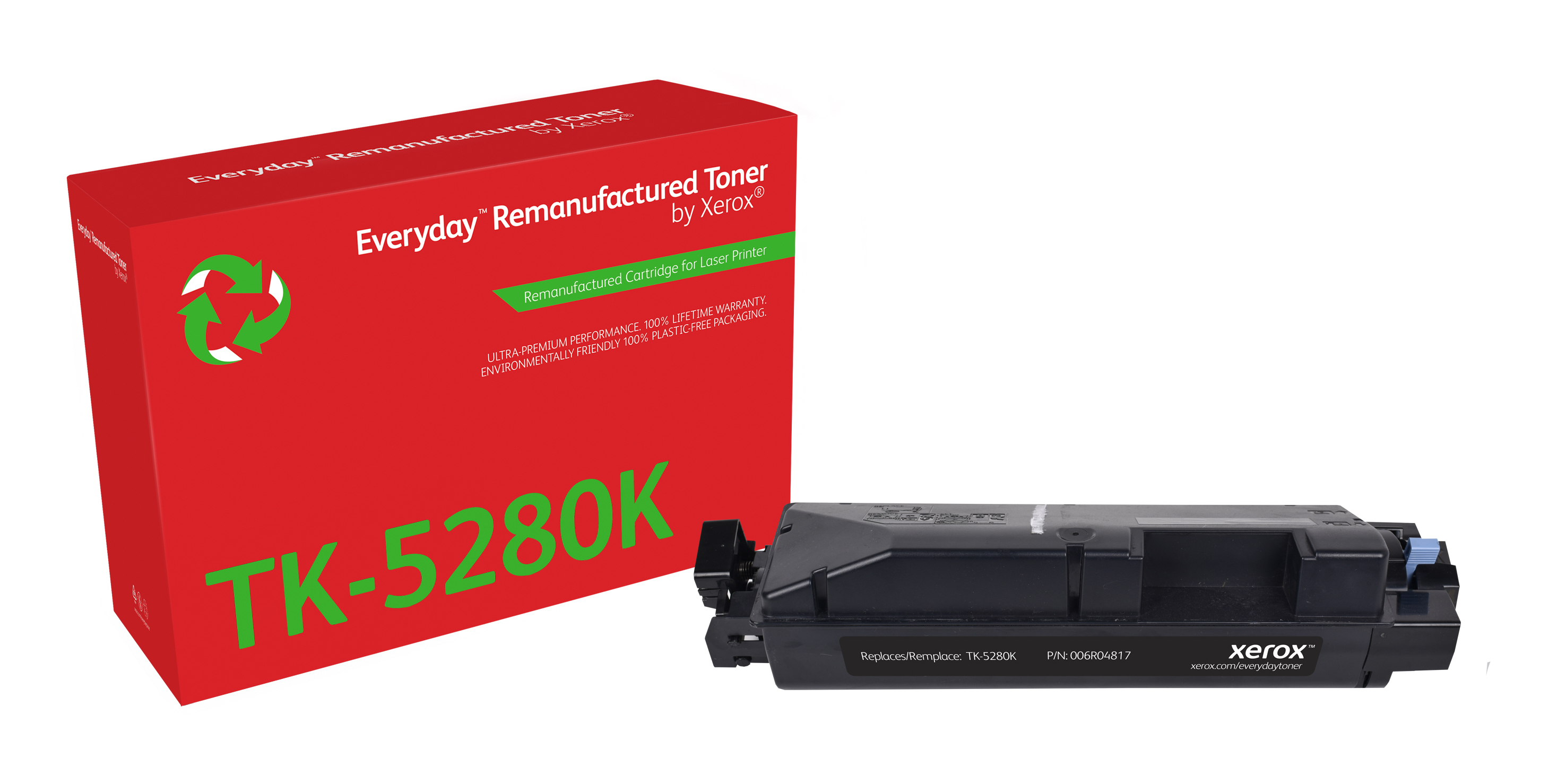 XEROX Toner Everyday Kyo TK-5280K Black Remanufactured