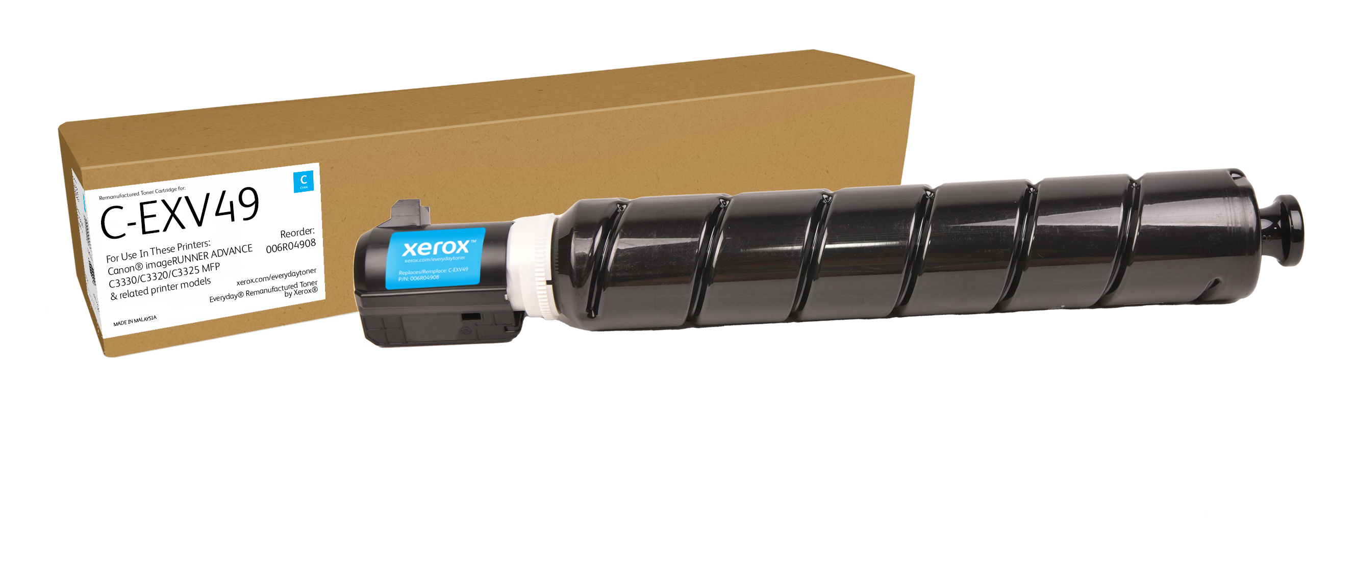 XEROX Toner Everyday Remanufactured Canon C-EXV49 Cyan