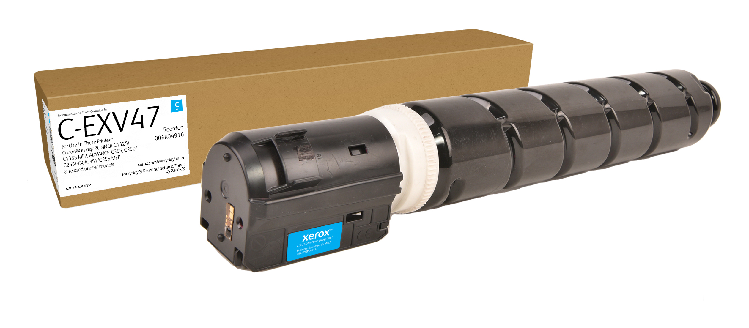 XEROX Toner Everyday Remanufactured Canon C-EXV47 Cyan