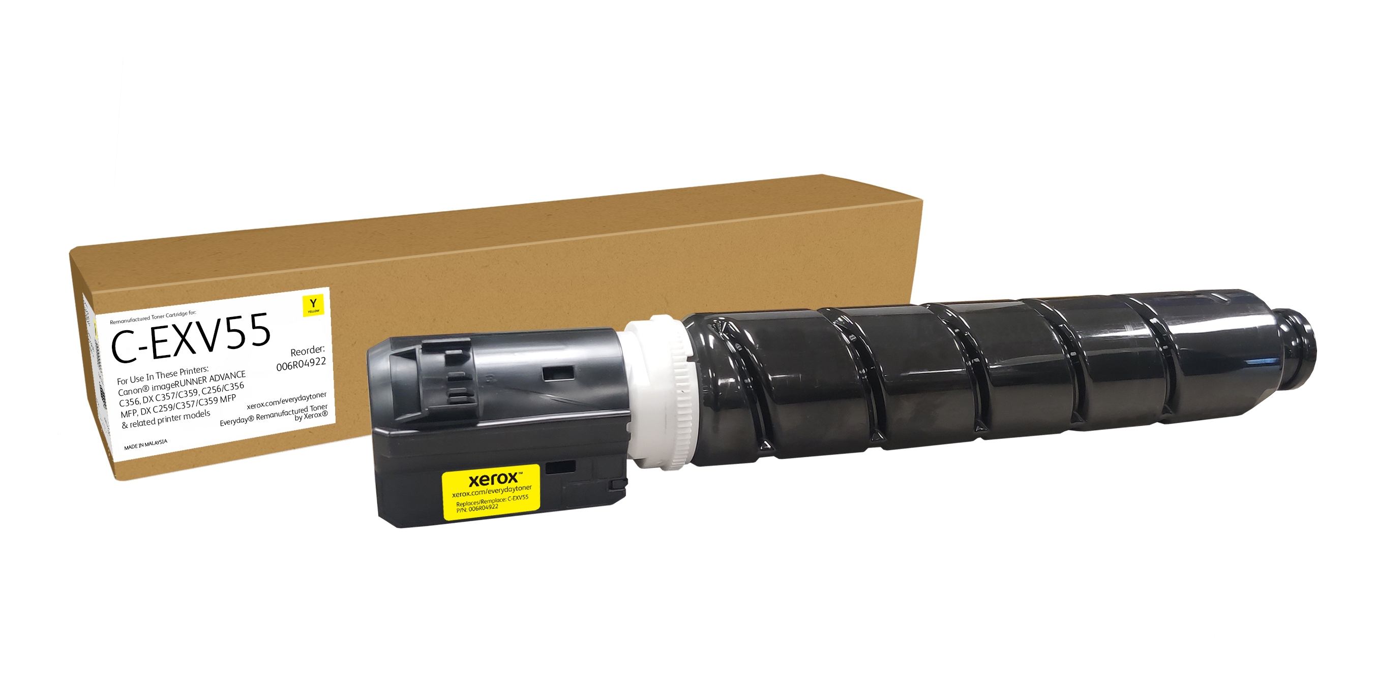 XEROX Toner Everyday Remanufactured Canon C-EXV55 Yellow