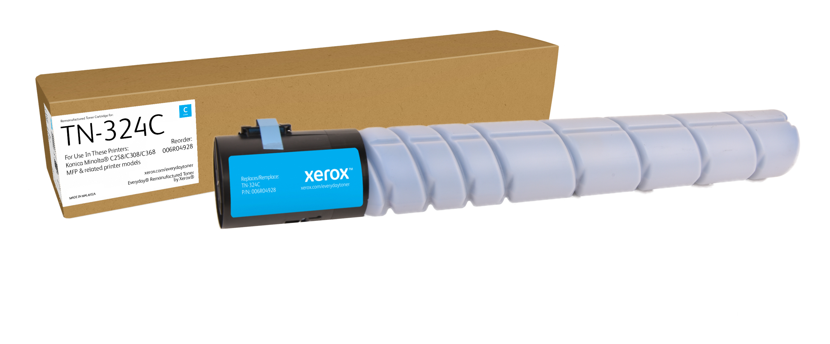 XEROX Toner Everyday Remanufactured Konica TN-324C Cyan