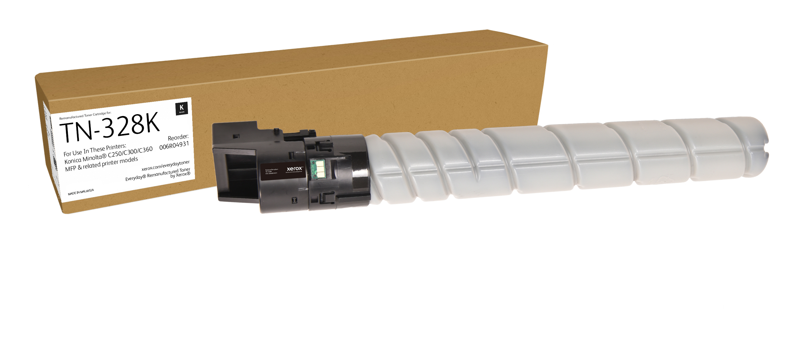 XEROX Toner Everyday Remanufactured Konica TN-328K Black