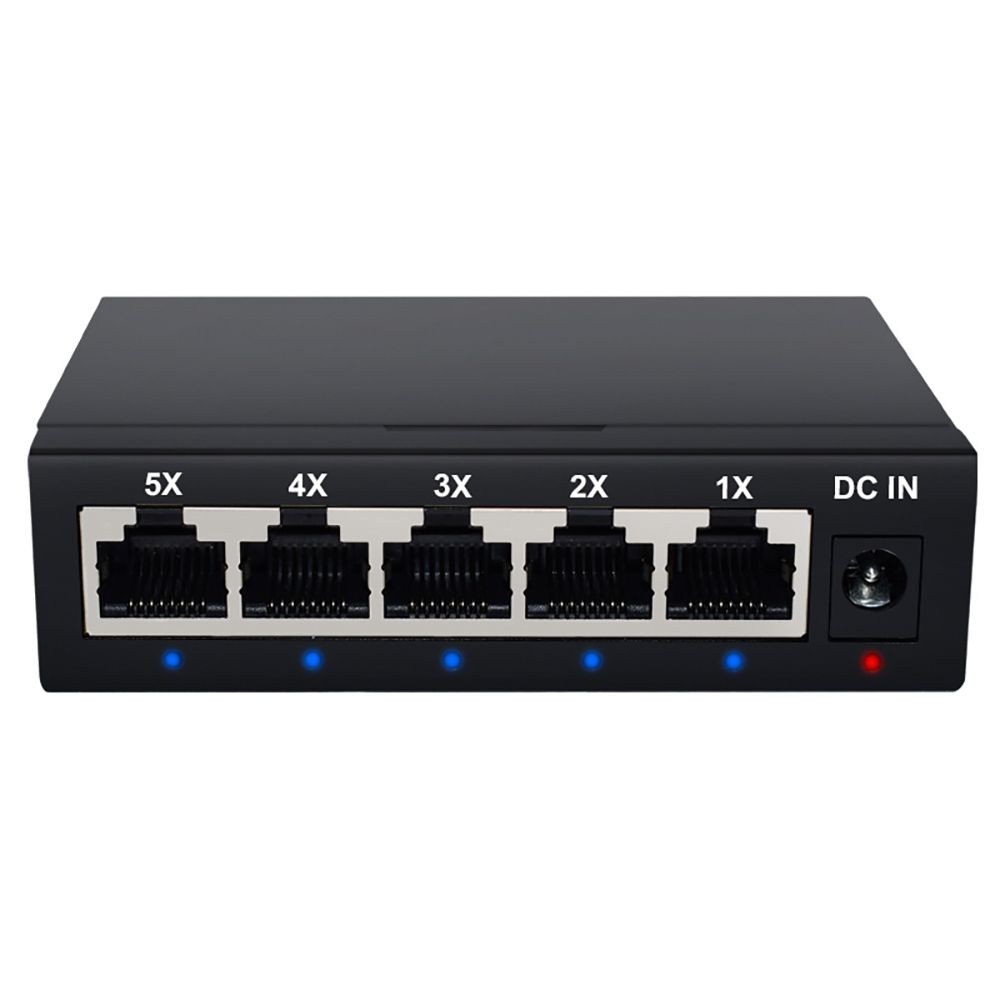 D2 Diffusion Switch Ethernet Gigabit 5 ports 10/100/1000 Mbps Boitier mÃ©tal