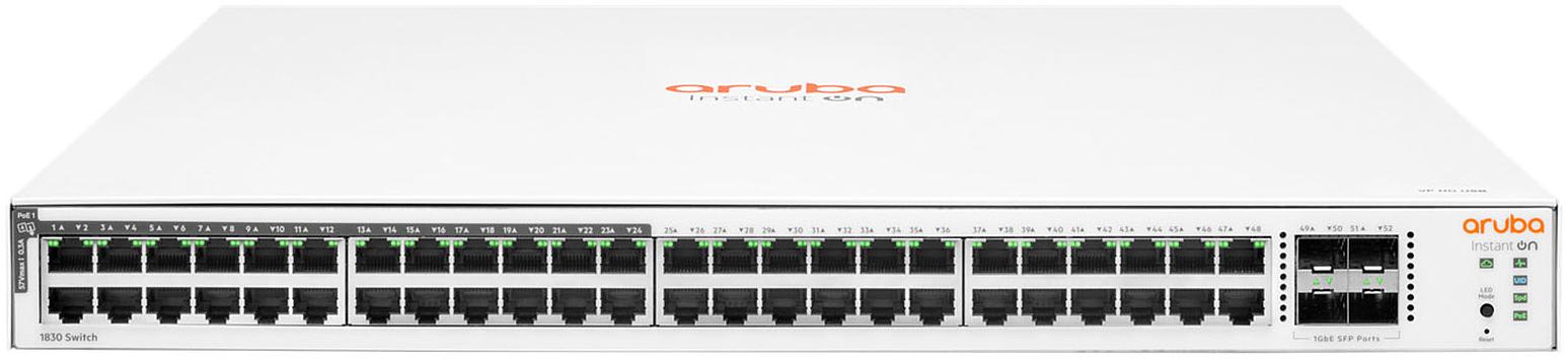 Aruba Instant On 1830 48G 24p 4 PoE 4SFP 370W (JL815A)
