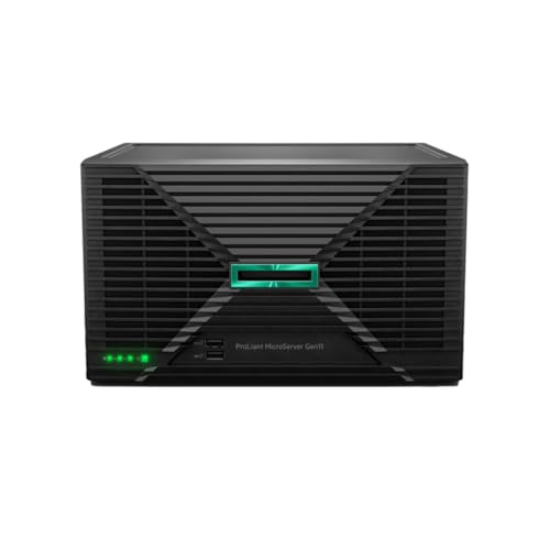 HPE HPE ProLiant MicroServer Gen11 G7400 2c 16GB-U 4LFF-NHP 1TB HDD 180W Ext PS EMEA Cmp Module Server