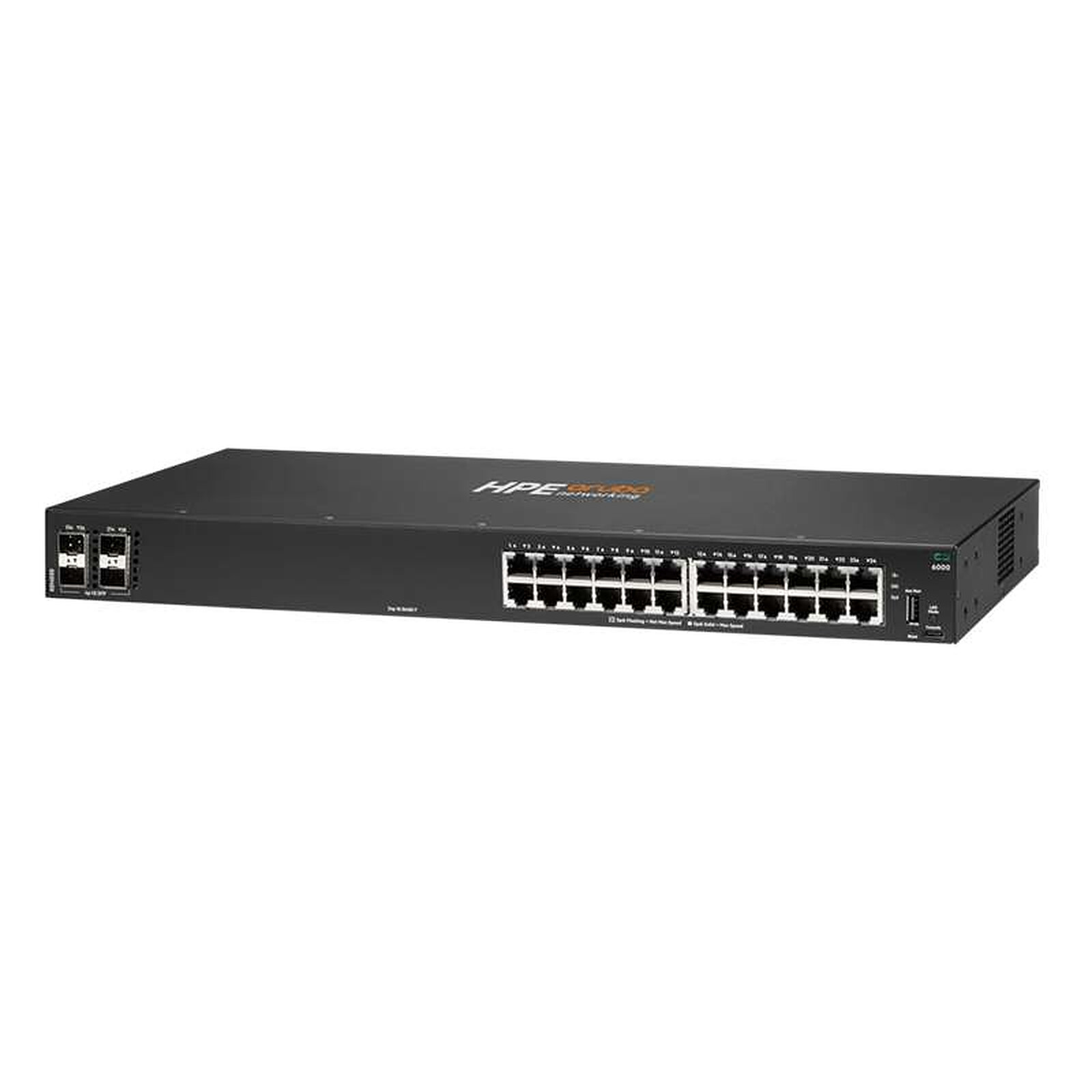 Aruba HPE Aruba Networking CX 6000 24p 10M/100M/1G 4p SFP 1G Switch EU en