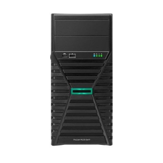 HPE HPE ProLiant ML30 Gen11 6325P 3.5GHz 4c 1P 1x32GB-U 4LFF 2x960GB SSD 1x1000W PS EU Server