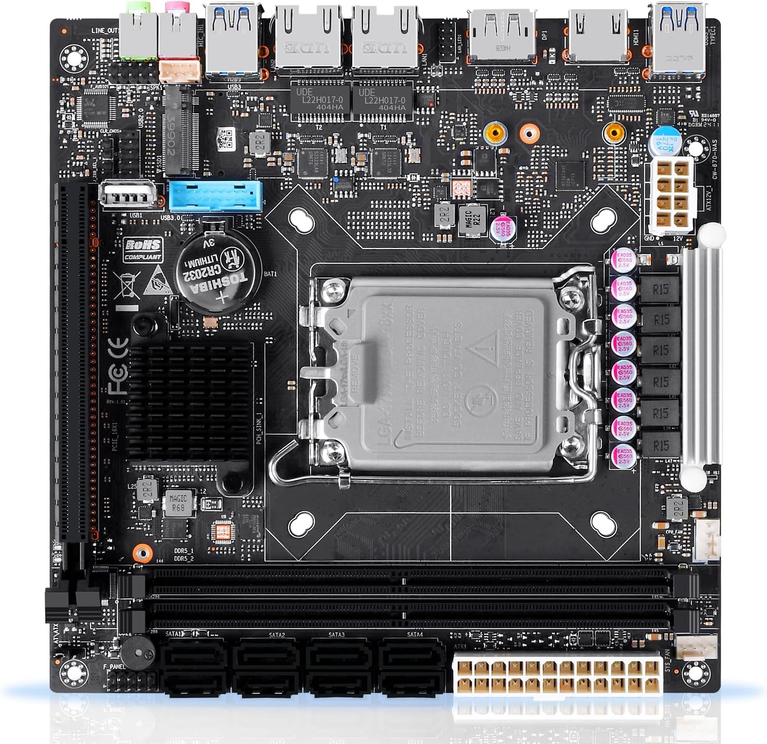ASROCK Mainboard B650D4U micro-ATX Sockel AM5 Single