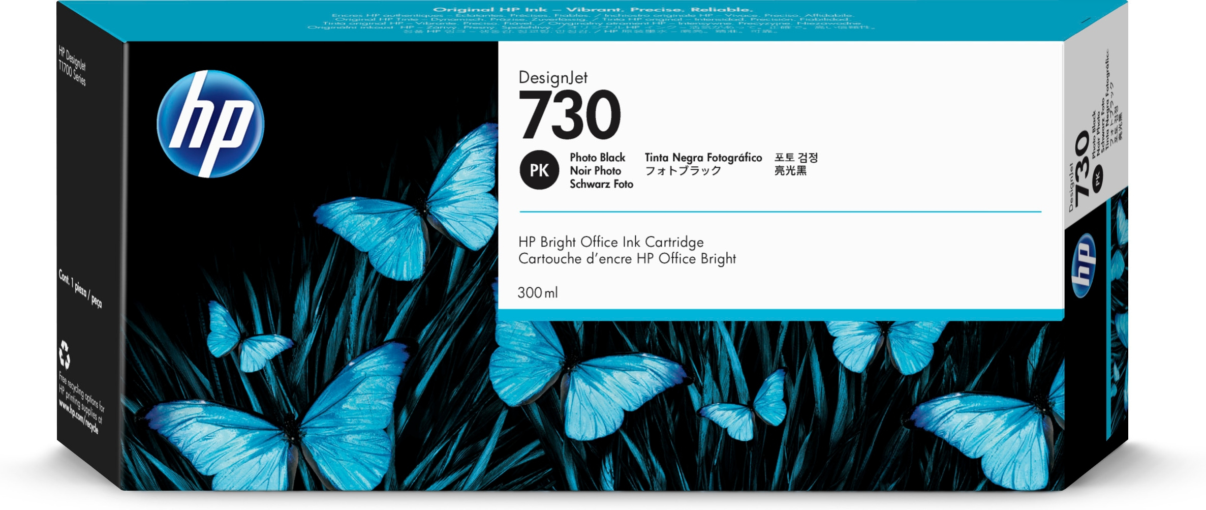 HP 730 300 ml Photo Black Ink Crtg