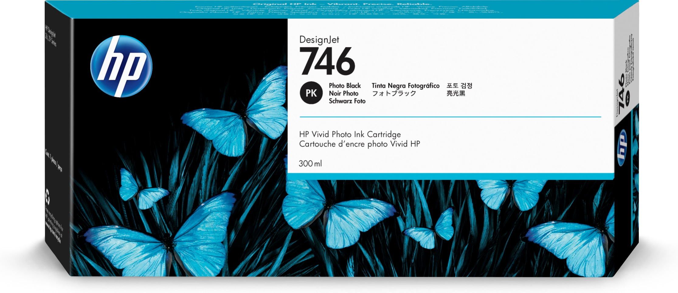 HP 746 300-ml Photo Black Ink Cartridge