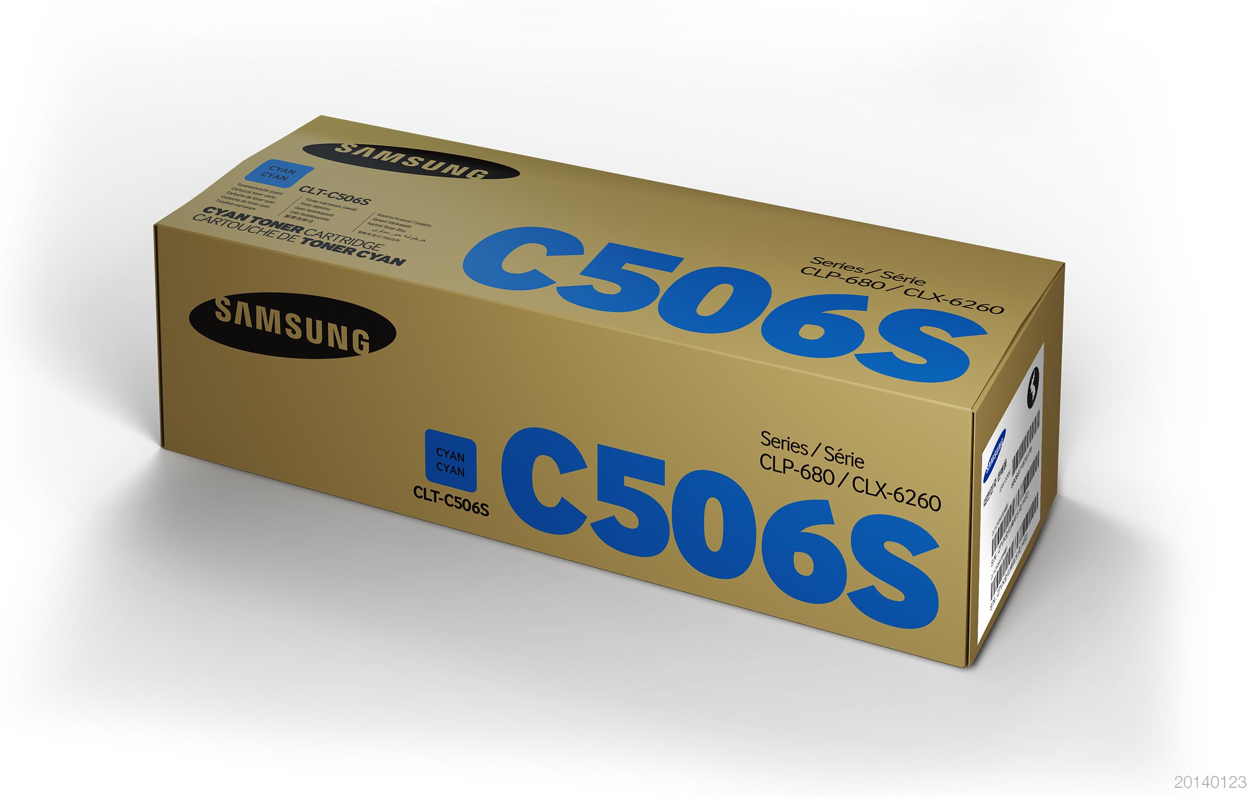 HP Modèle du produit : SAMSUNG CLT-C506S/ELS Cyan Toner