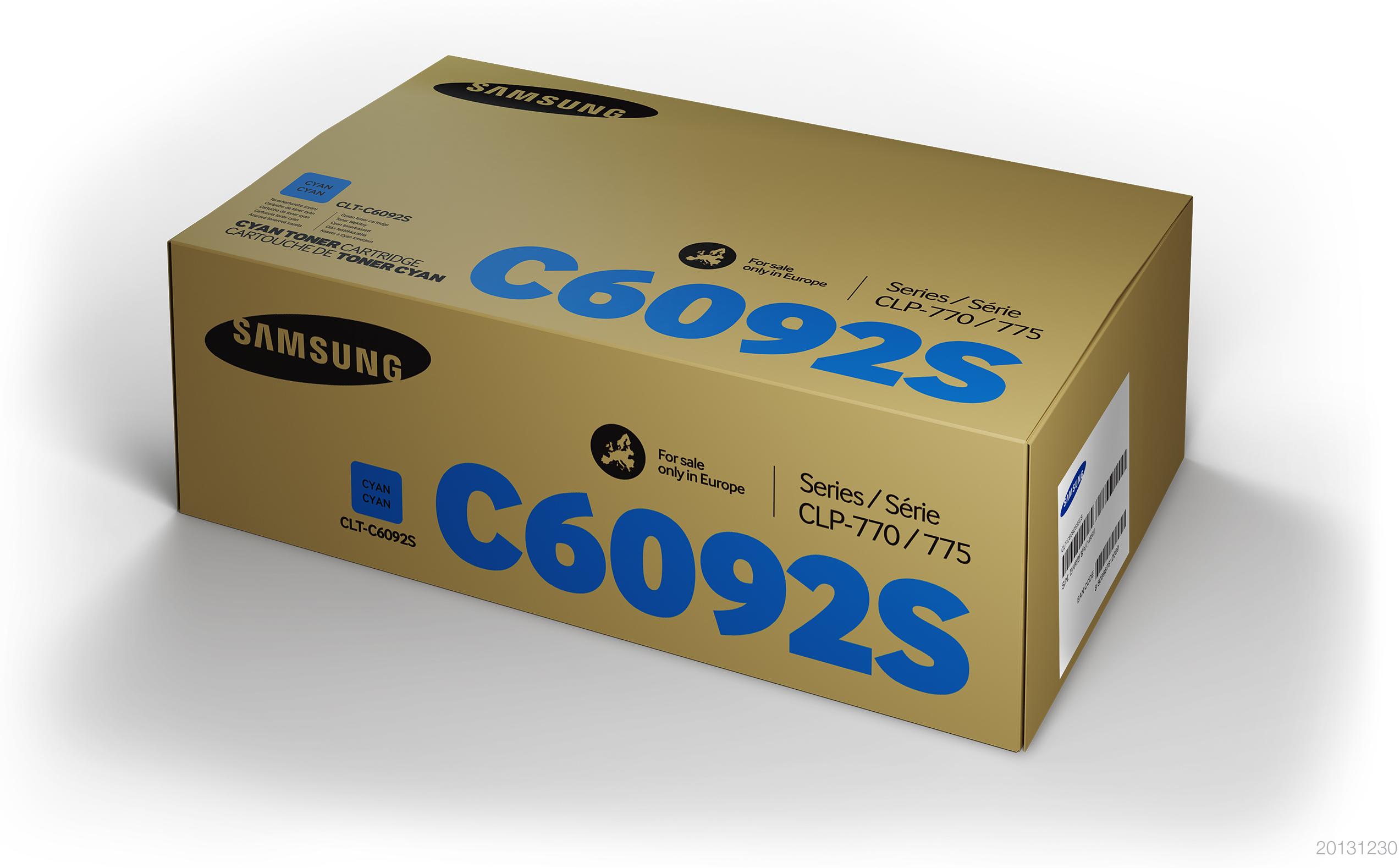 SAMSUNG CLT-C6092S/ELS Cyan Toner