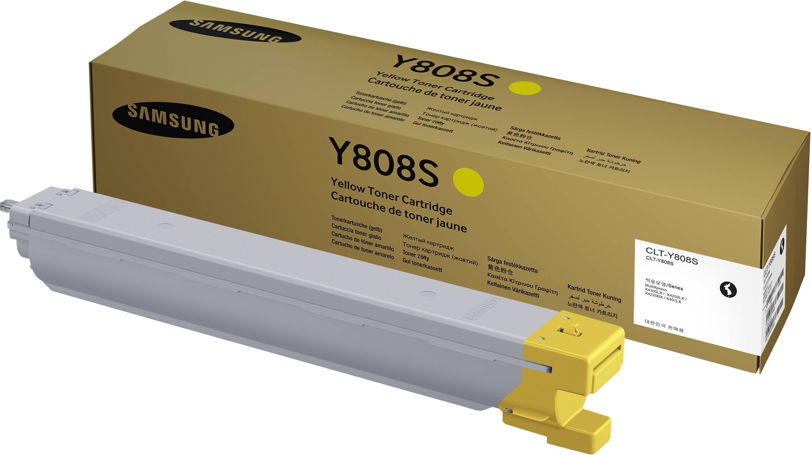 SAMSUNG CLT-Y808S/ELS Yellow Toner