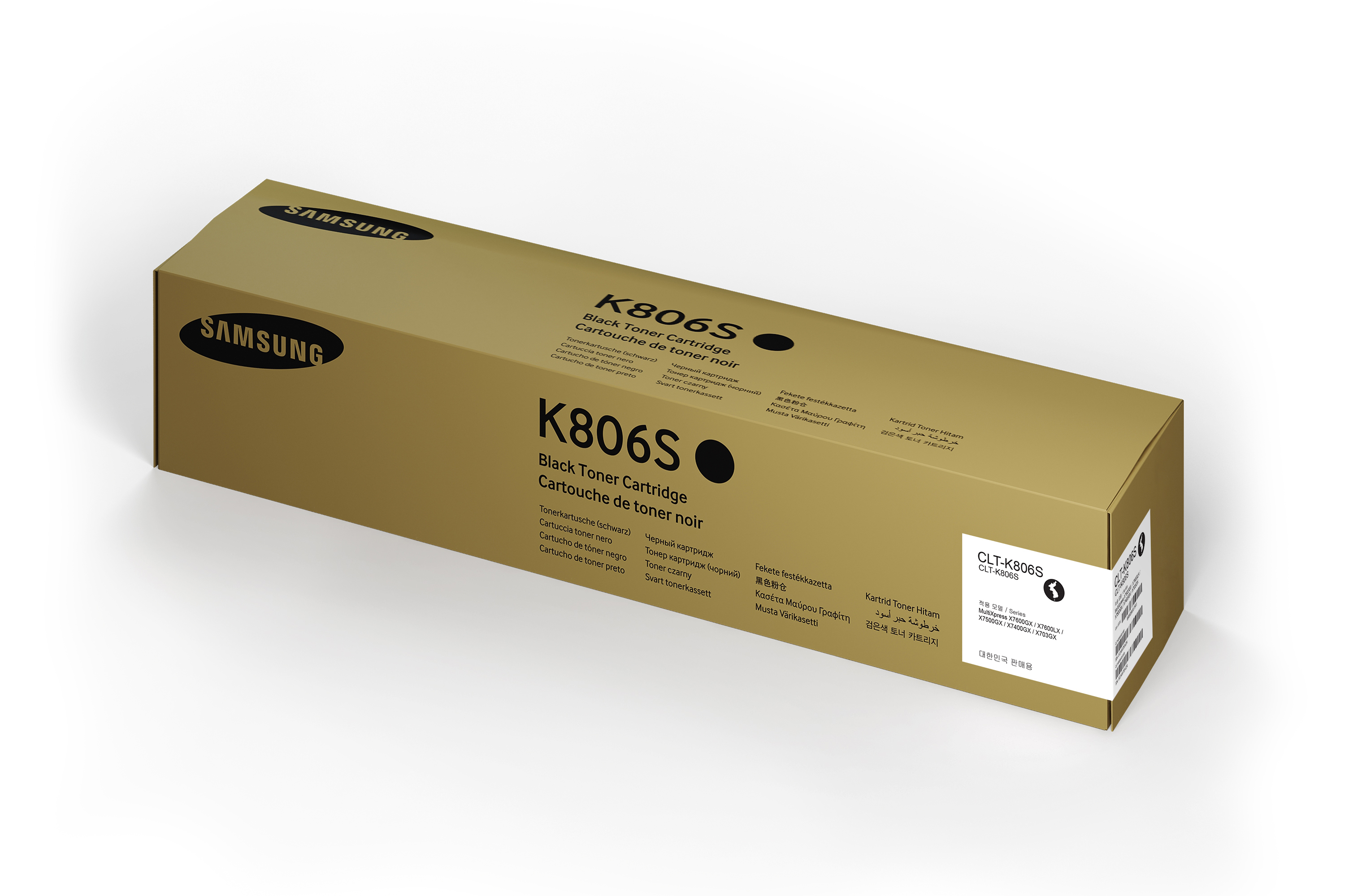 HP SAMSUNG CLT-K806S/ELS Black Toner SAMSUNG CLT-K806S/ELS Black Toner Cartridge