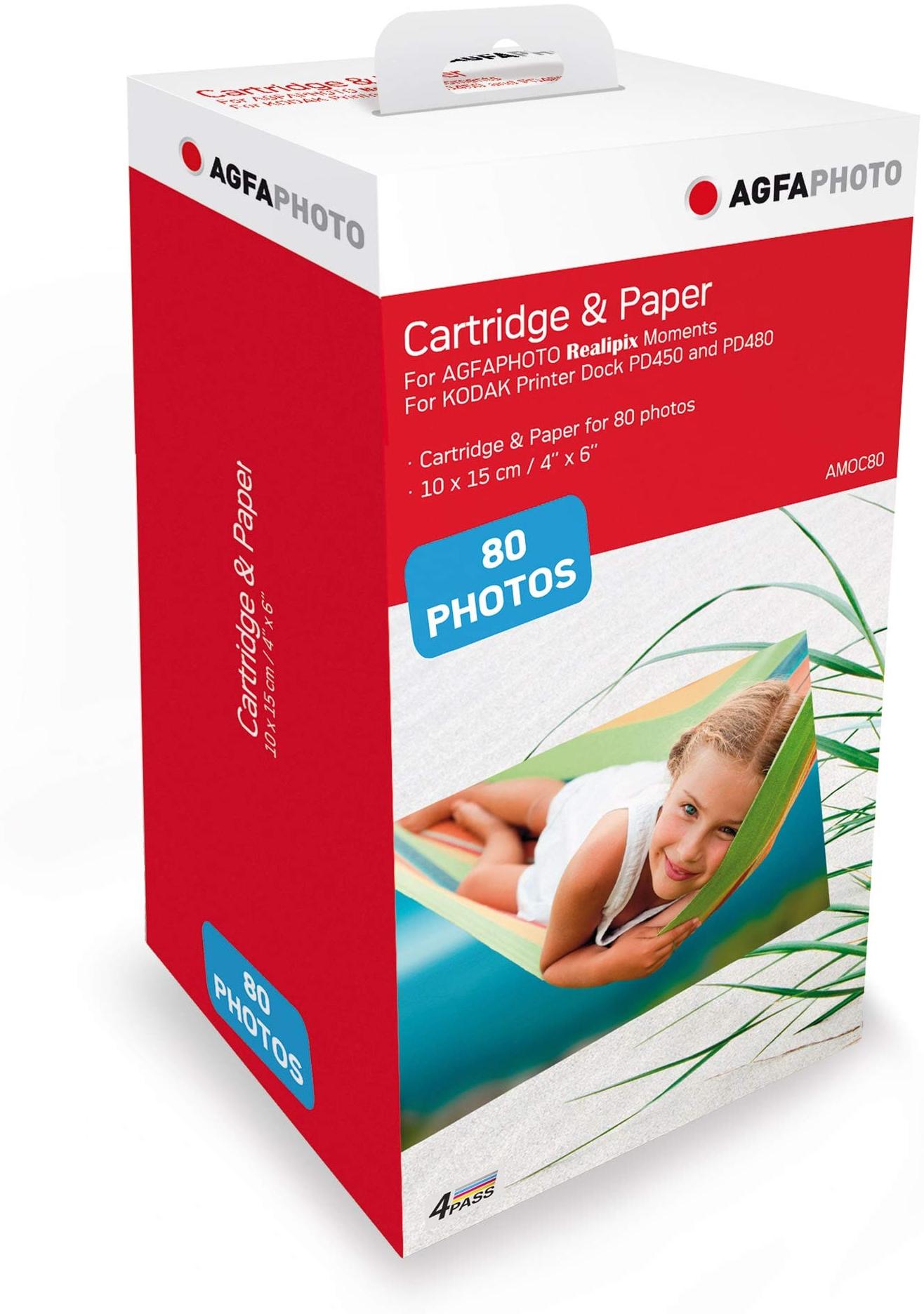 Agfaphoto Cartridge for AGFA Moment 4*6 (80 sheets)