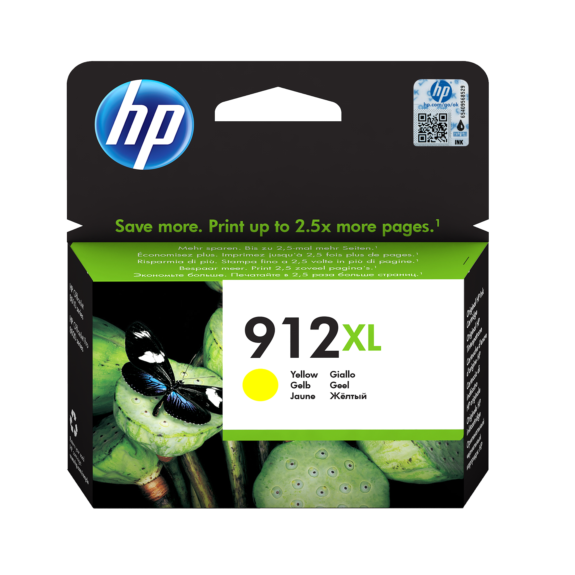HP HP 912XL Jaune