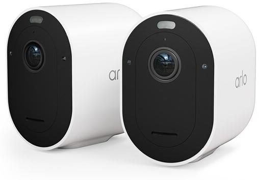 ARLO Modèle : Pack de 2 cameras de surveillance connectées intérieure-extérieure Pro 2K+ Spotlight Blanc