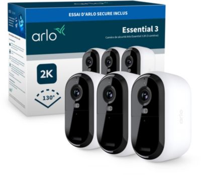 ARLO Caméra de surveillance 3 caméras ext Essential3 2k