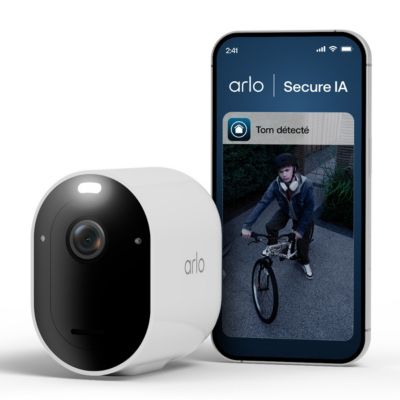 ARLO Caméra de surveillance  1 caméra 2K+ extérieur Pro6