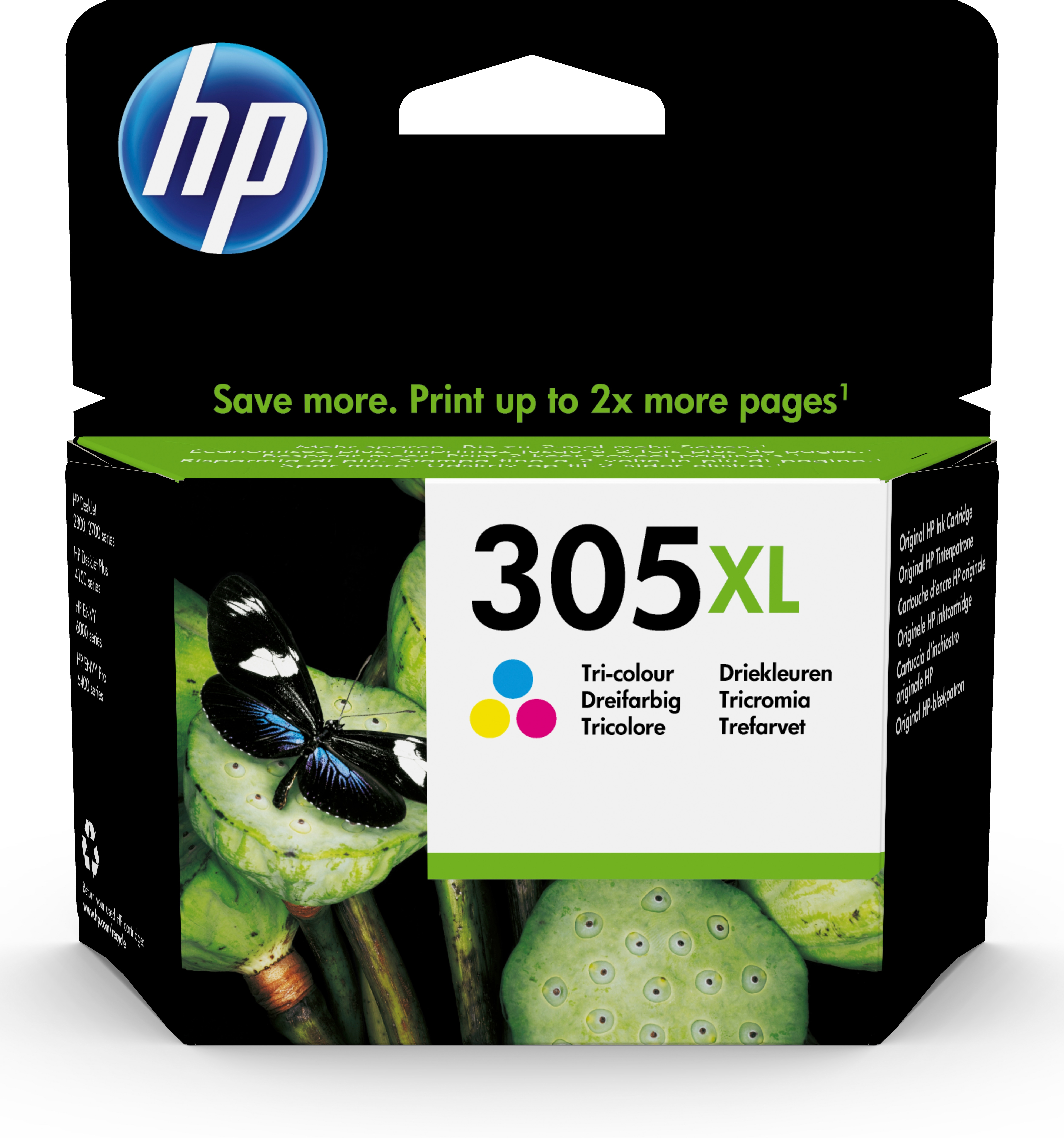 HP HP 305XL High Yield Tri-color Original Ink Cartridge