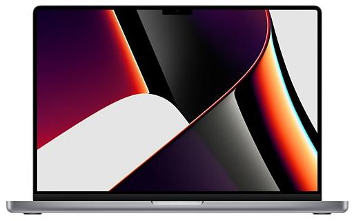 APPLE MacBook Pro 16' 512 Go SSD 16 Go RAM Puce M1 PRO CPU 10 cœurs GPU 16 cœurs Gris Sidéral Nouveau