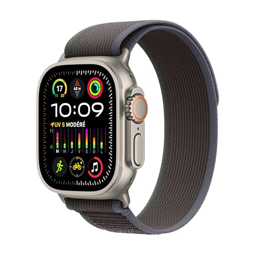 APPLE Watch Ultra 2 GPS + Cellular Titanium Case Blue/Black Trail Loop 49 mm
