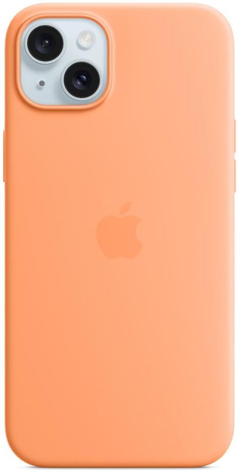 APPLE Coque en silicone avec MagSafe pour iPhone 15 Plus