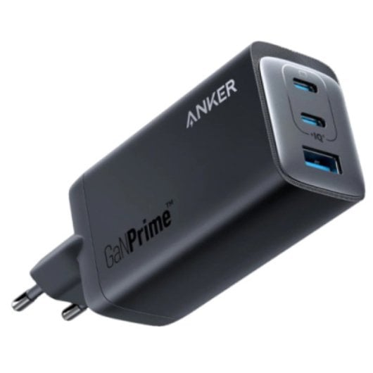 Anker Prime Chargeur Mural 3 Ports USB/USB-C 120W Noir