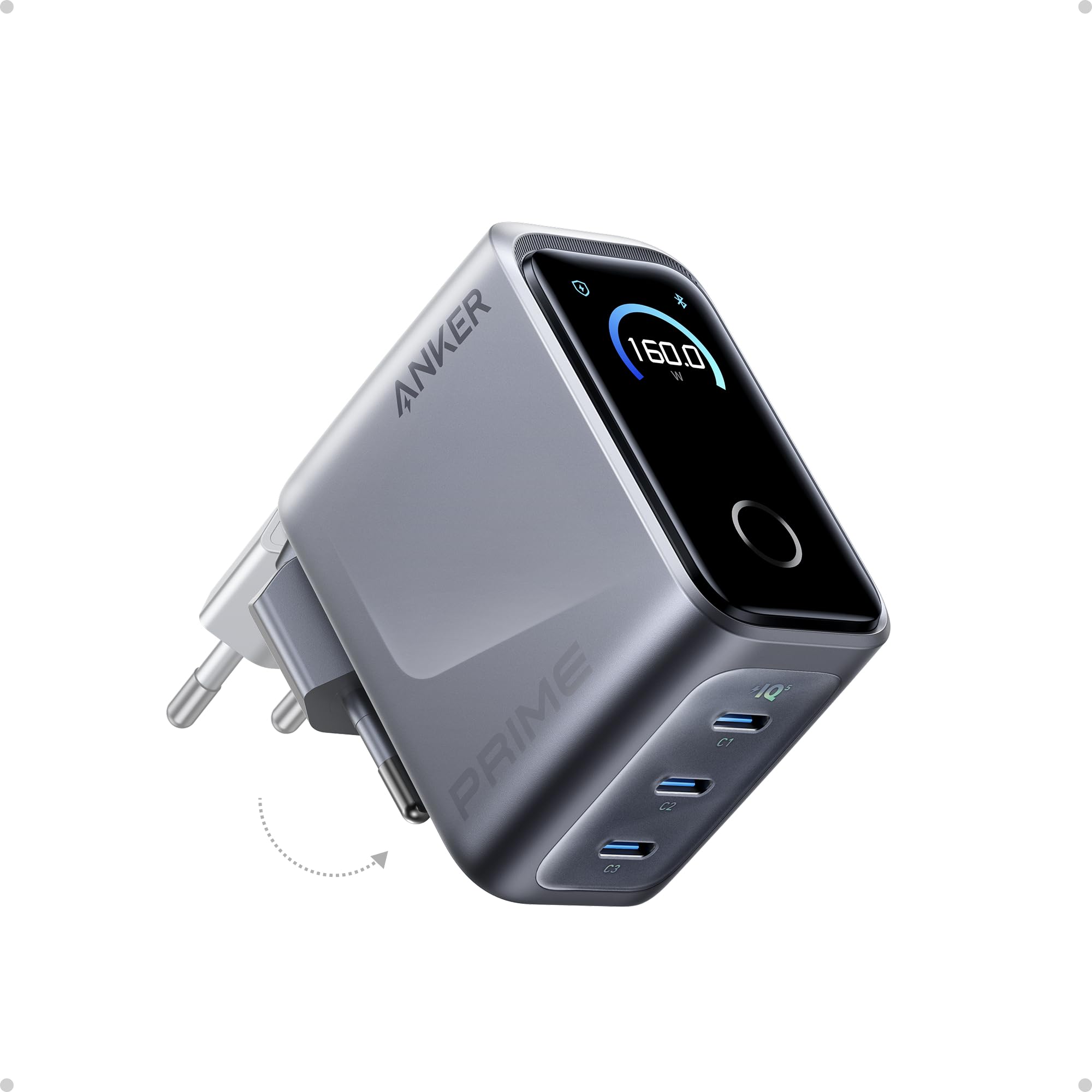 Anker Prime wired charger (160W 140Wmax) 3C support IoT