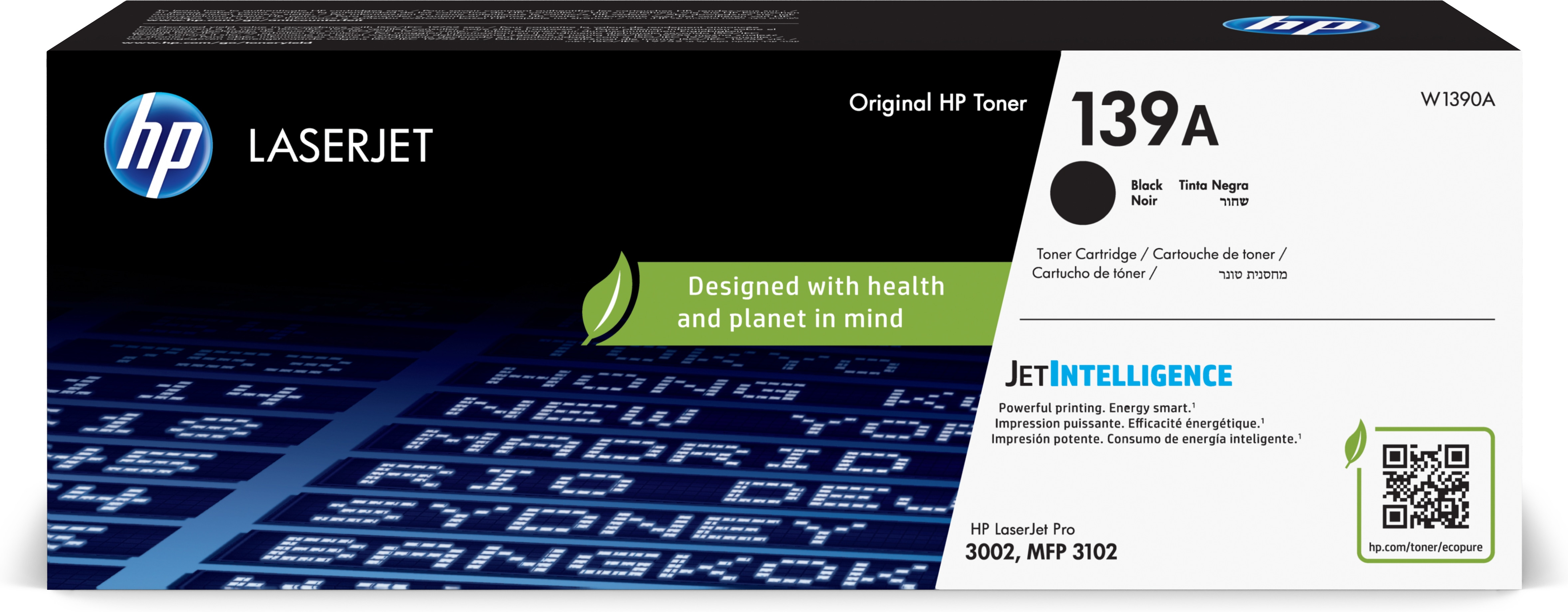 HP Modèle du produit : toner 139a black original