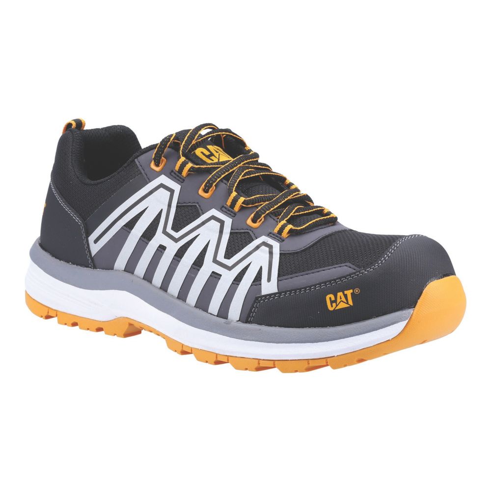 CAT Baskets de sécurité étanches S3  Charge noires et orange pointure 46