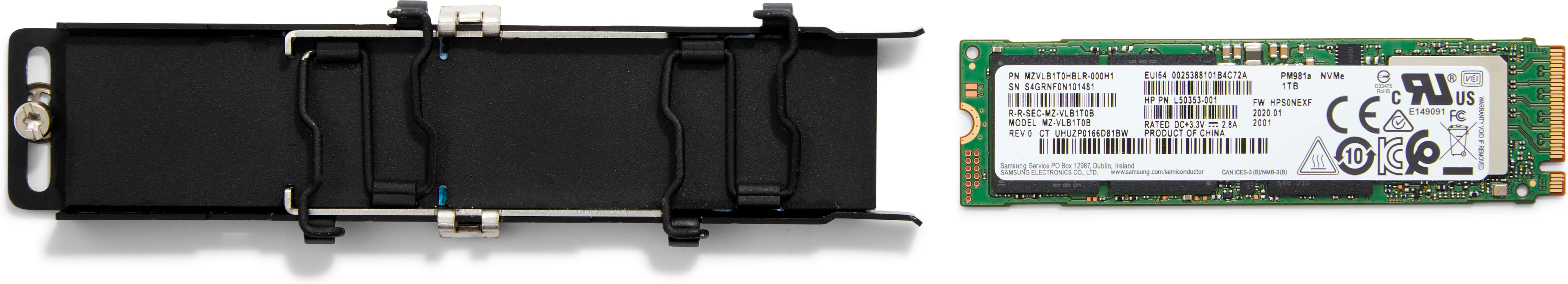 HP HP ZTurbo 1TB PCIeGen4x4 TLC Z2 SSDKit