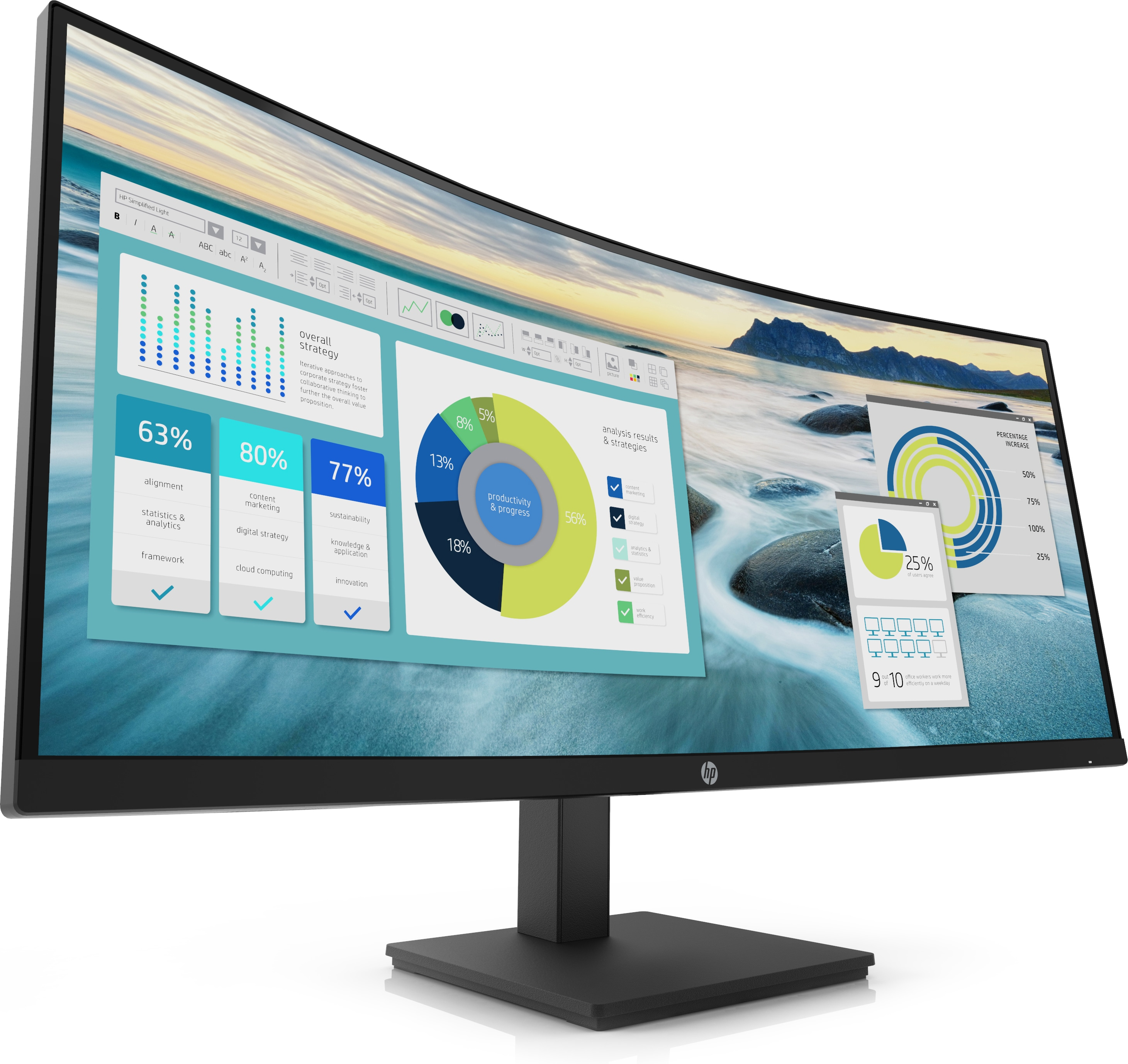 HP P34hc G4 34p WQHD USB-C Curved