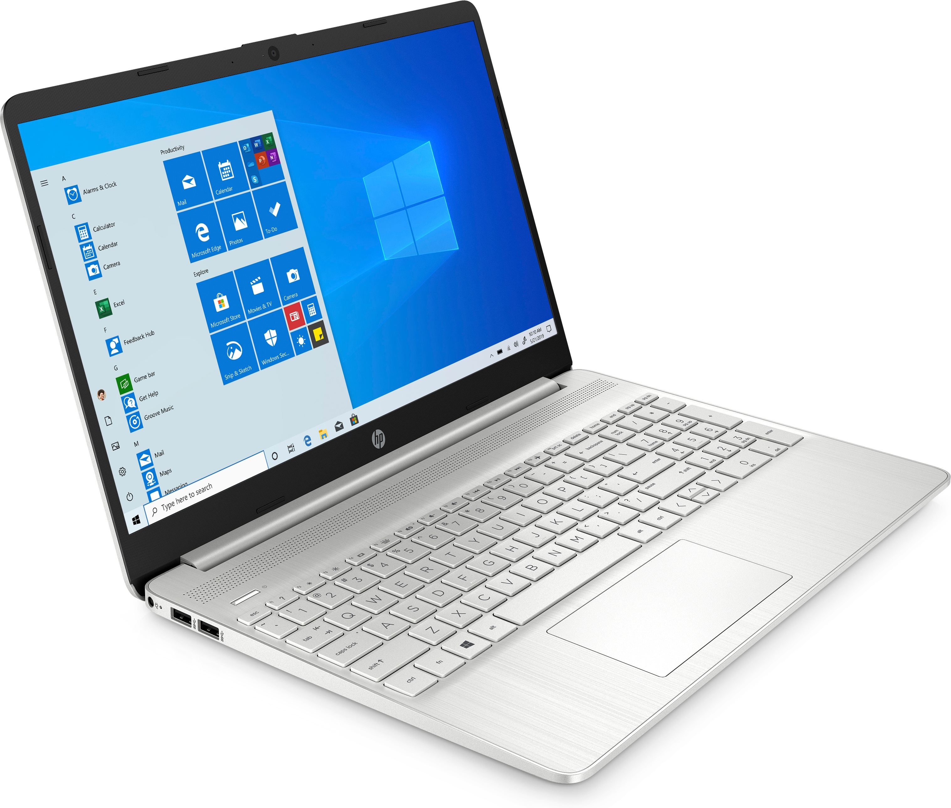 HP Portable 15s-fq2035nf Silver Core i3-1115G4 8GB 256GB PCIe