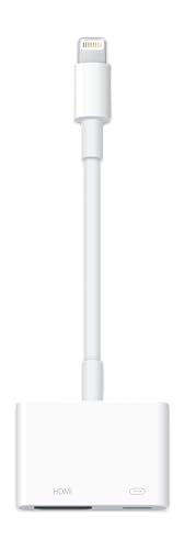 APPLE adaptateur lightning hdmi lightning vers hdmi