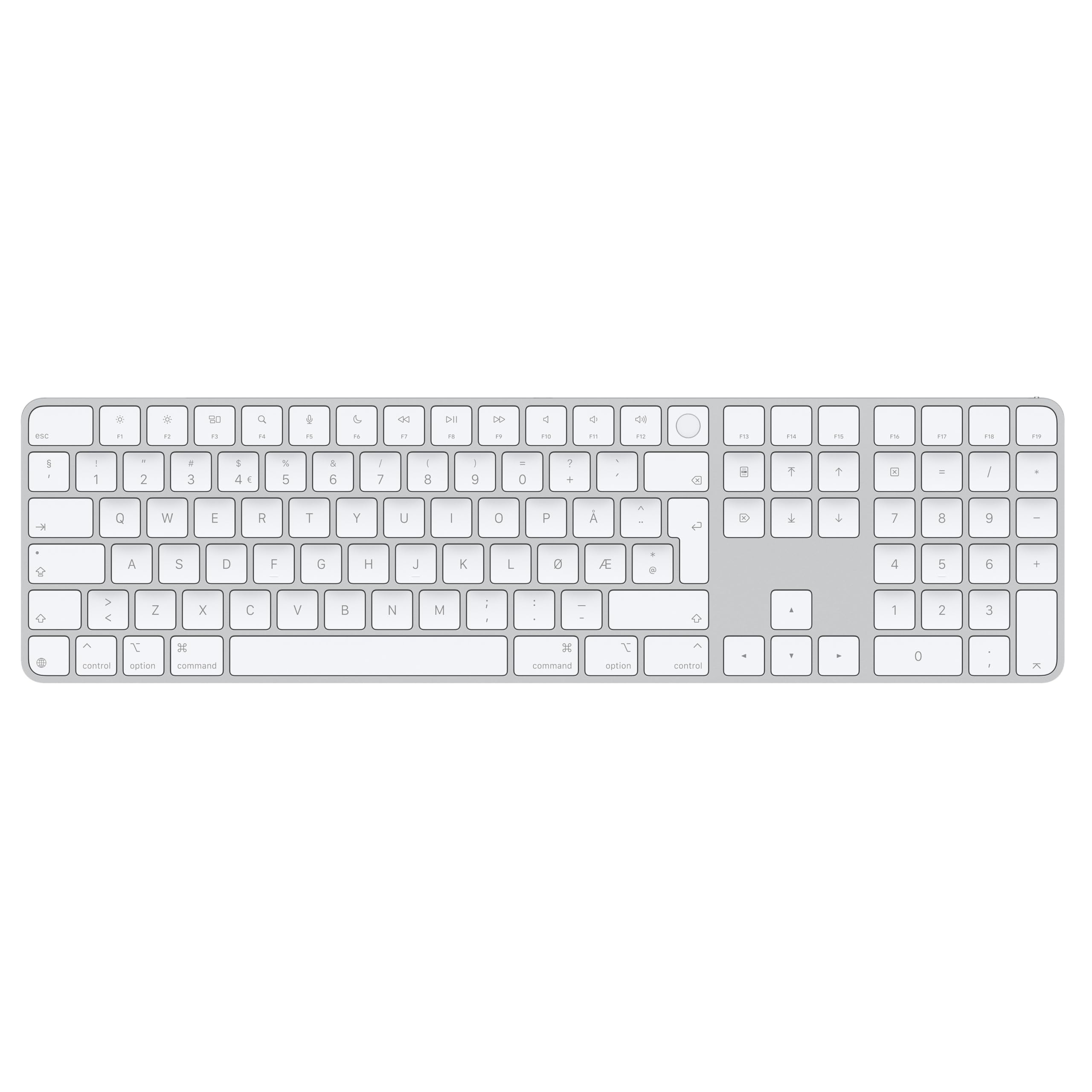 APPLE MAGIC KEYBOARD TOUCH ID NUM KEY WH-NOB