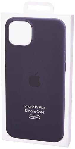 APPLE Coque en silicone avec MagSafe pour iPhone 15 Plus