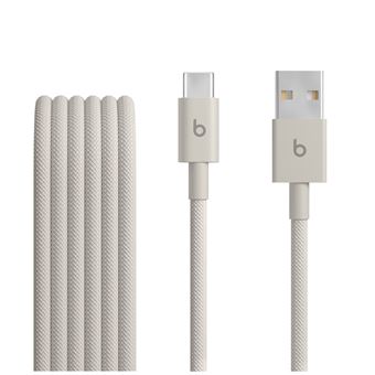 APPLE Câble USB A vers USB C Beats 1,5 m Blanc Tressé Charge Rapide