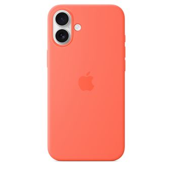 APPLE IPHONE 16 PLUS SI CASE TANGERINE-ZML