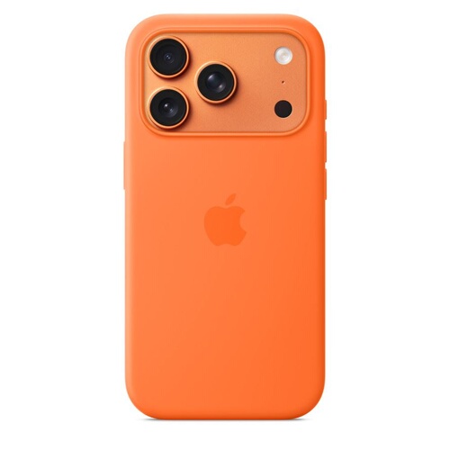 APPLE Silicone Case with MagSafe Orange iPhone 17 Pro