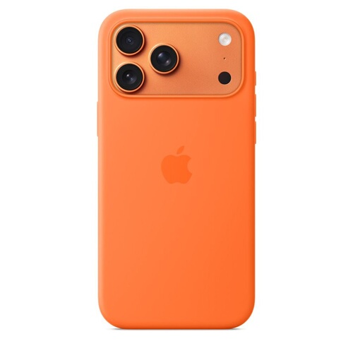 APPLE Silicone Case with MagSafe Orange iPhone 17 Pro Max