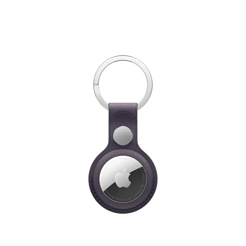 APPLE Porte-clés en tissage fin Violet nuit pour AirTag